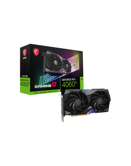 MSI GeForce RTX 4060 Ti Gaming X 16GB GDDR6 Graphics Card